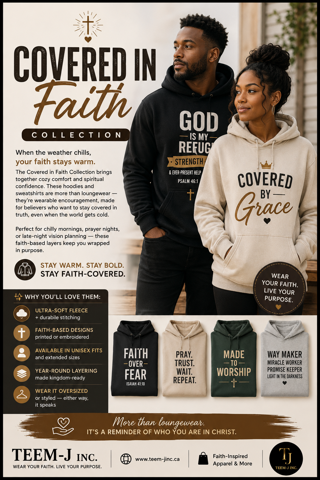 Covered in Faith – Cozy Layers with a Kingdom Message