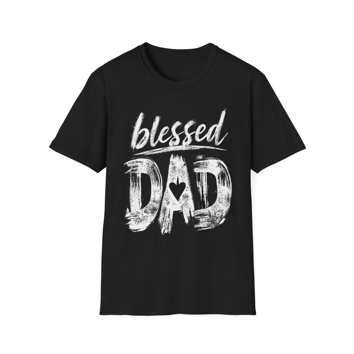 Blessed Mom T‑Shirt — Vintage Script 'Blessed Mom' Graphic Tee