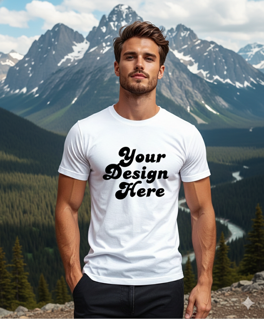 Custom Design T-Shirt – Personalized Tee for Businesses, Faith Groups & Creative Individuals